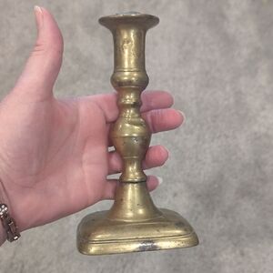 Victorian Brass Candlestick